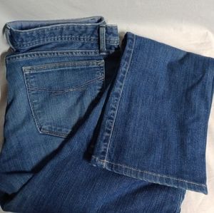 Gap real straight jeans